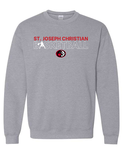 SJCS Crossover Sports Grey Sweatshirt/Hoodie