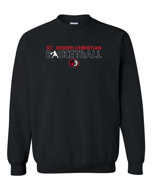 SJCS Crossover Black Sweatshirt/Hoodie