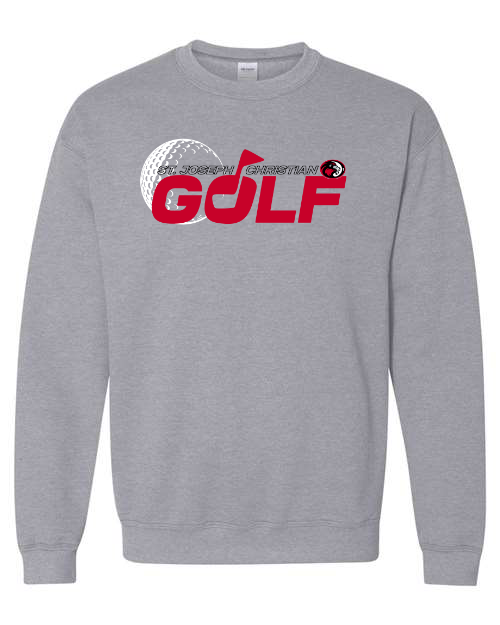 Tee Time SJCS Golf Sports Grey Sweatshirt/Hoodie Option