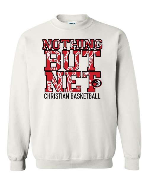 Nothing But Net White Sweatshirt/Hoodie Option