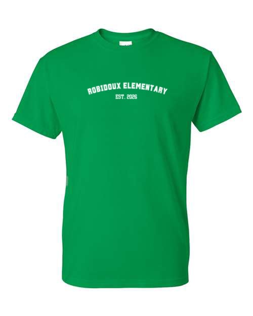 **YOUTH ONLY** Robidoux Elementary Irish Green Gildan Short Sleeve