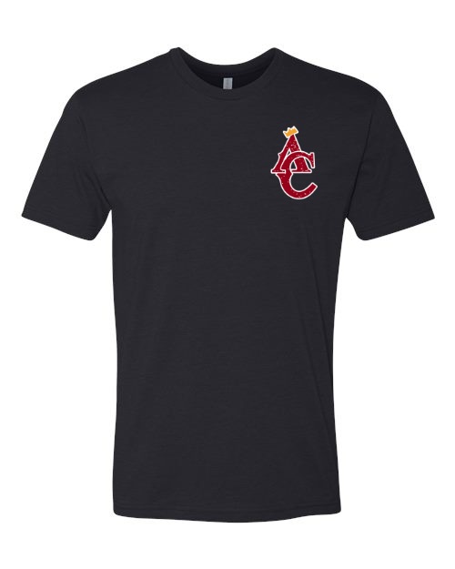 Left Chest AC Kings Black Tee