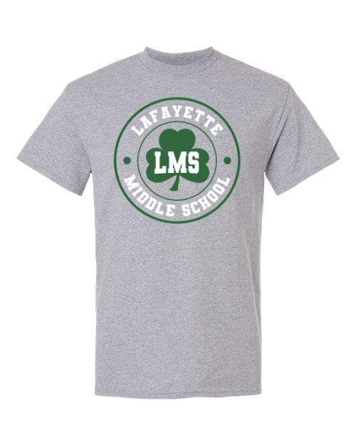 Lafayette Middle School 2 Sports Grey Tee
