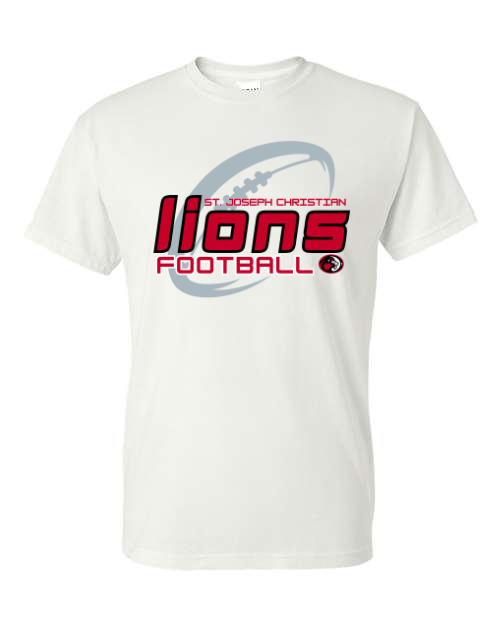 Lions Football White Short Sleeve/Long Sleeve