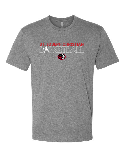 SJCS Crossover Grey Next Level Tee