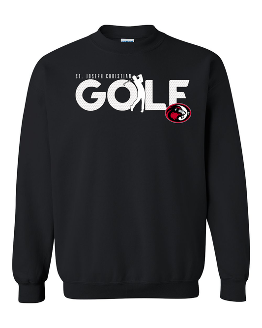 SJCS Golf Black Sweatshirt/Hoodie Option