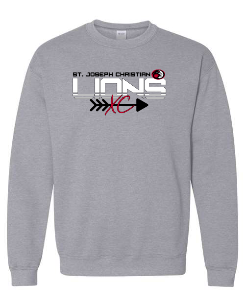 XC Lined Sports Grey Sweatshirt/Hoodie Option
