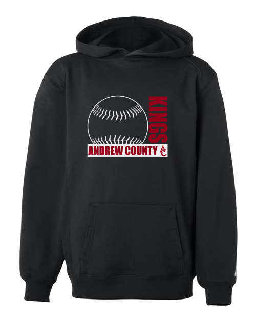 Vertical Kings Black Hoodie