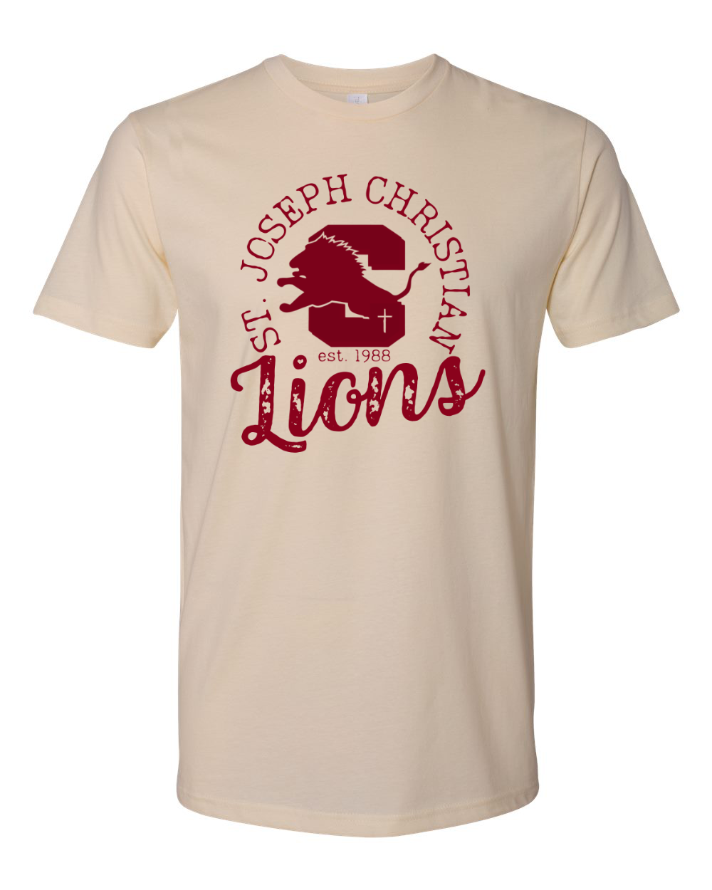 Vintage Spirit Wear Design Cream Next Level Tee
