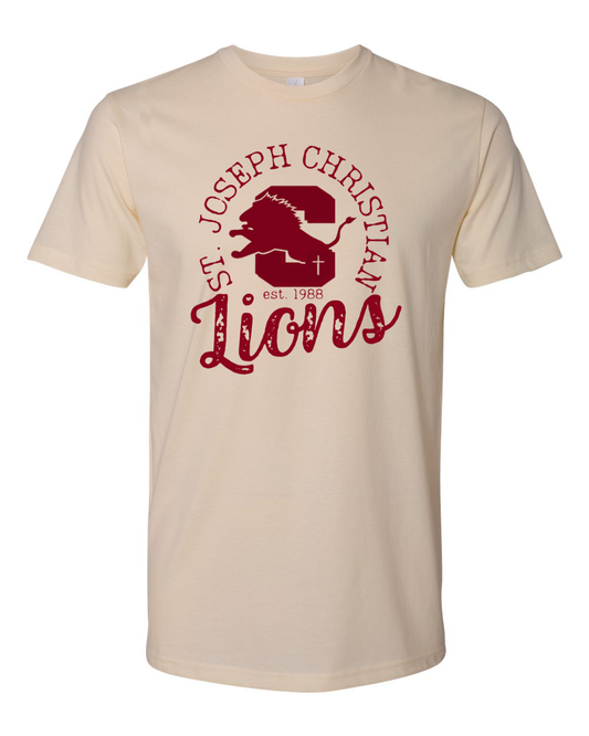Vintage Spirit Wear Design Cream Next Level Tee