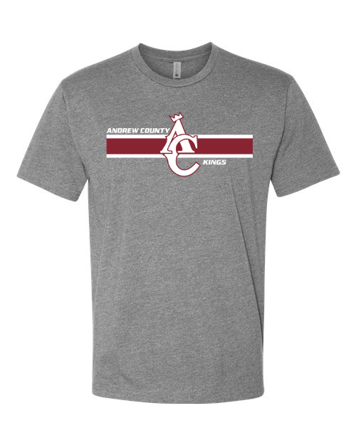 Cardinal & White Andrew County Kings Grey Tee