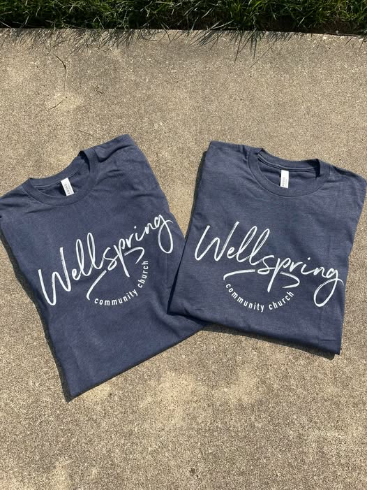 Wellspring Heather Navy Tee
