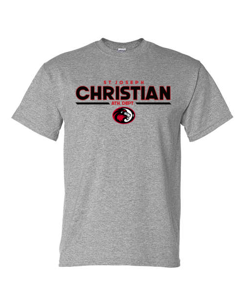 SJCS Athletics Dept. Sports Grey Short Sleeve & Long Sleeve Option