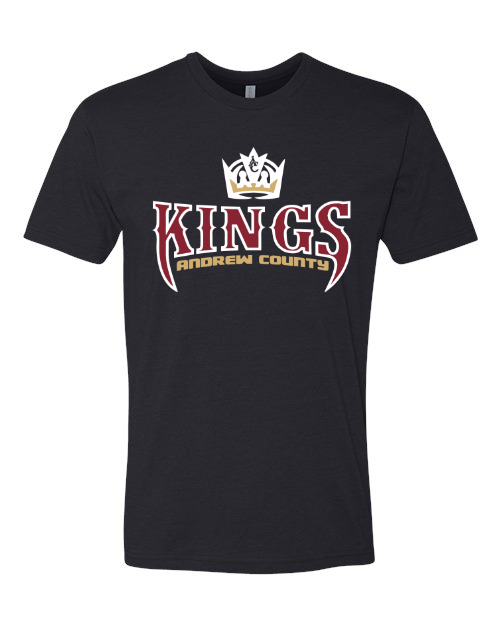 Andrew County Kings Crown Black Tee