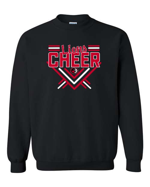 2026 Cheer Black Sweatshirt/Hoodie Option