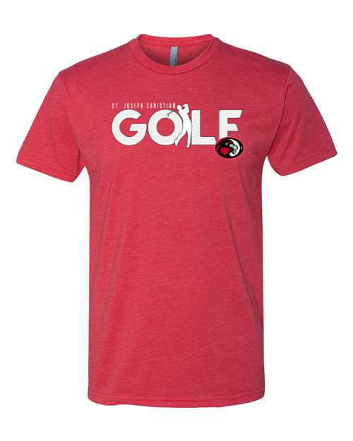 SJCS Golf Red Next Level Tee