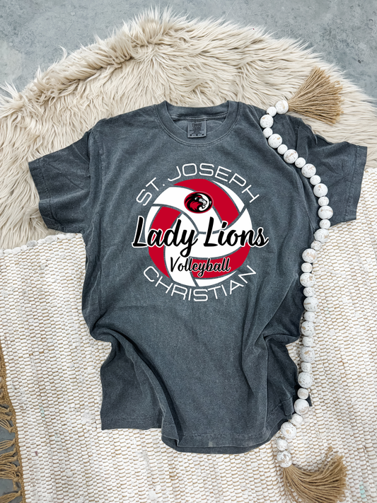 Lady Lions Volleyball Pepper Tee